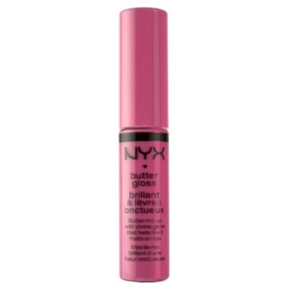 NYX Butter Gloss in Strawberry Parfait (Pink)